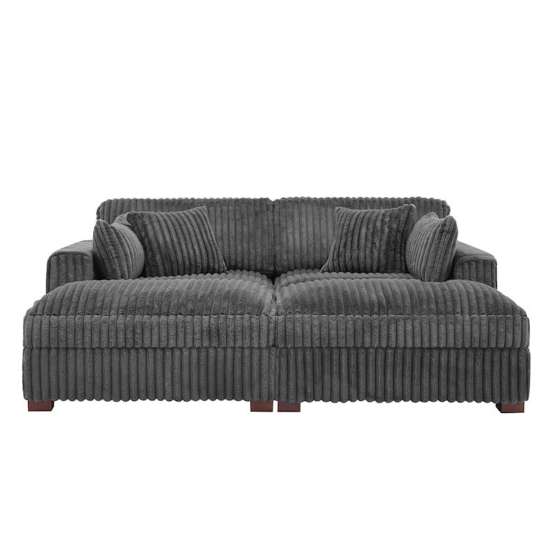 Modular Sectional Fabric Sofa for Living Room & Bedroom