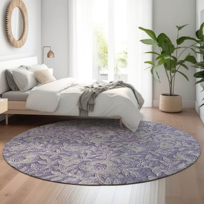 Premium Washable Super Soft Floral Mayfield Rug
