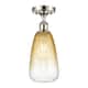 Option Polished Nickel / Amber