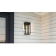 preview thumbnail 7 of 5, Boswell 1-Light Matte Black Outdoor Wall Lantern