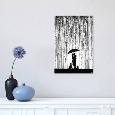 iCanvas "Entwined in Black & White" by Marc Allante Canvas Print