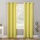 preview thumbnail 25 of 63, Sun Zero Riley Kids Bedroom Blackout Grommet 1-Piece Curtain Panel, Single Panel 40x63 - Lemon Yellow