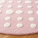 preview thumbnail 19 of 22, SAFAVIEH Handmade Kids Nessie Dots Wool Rug