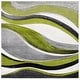 preview thumbnail 32 of 128, SAFAVIEH Hollywood Deep Mid-Century Modern Abstract Rug 3' Square - Grey/Green