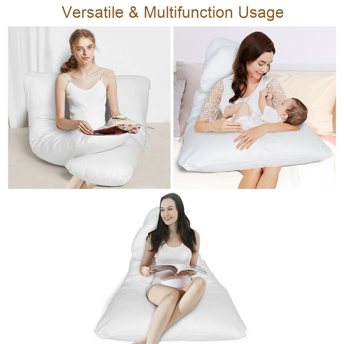 Shop Costway Pregnancy Full Body Pillow U Shaped Maternity And