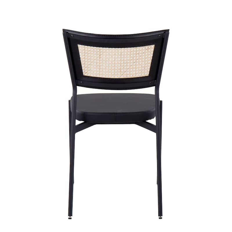 Porch & Den Randolf Rattan Dining Chair (Set of 2)