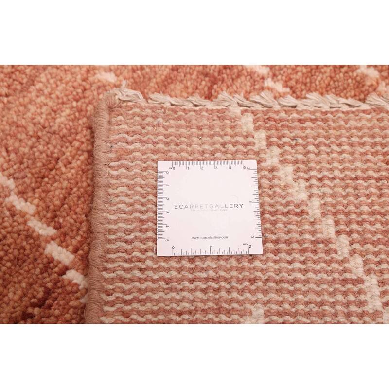 ECARPETGALLERY Hand-knotted Tangier Copper Wool Rug - 9'0 x 12'0