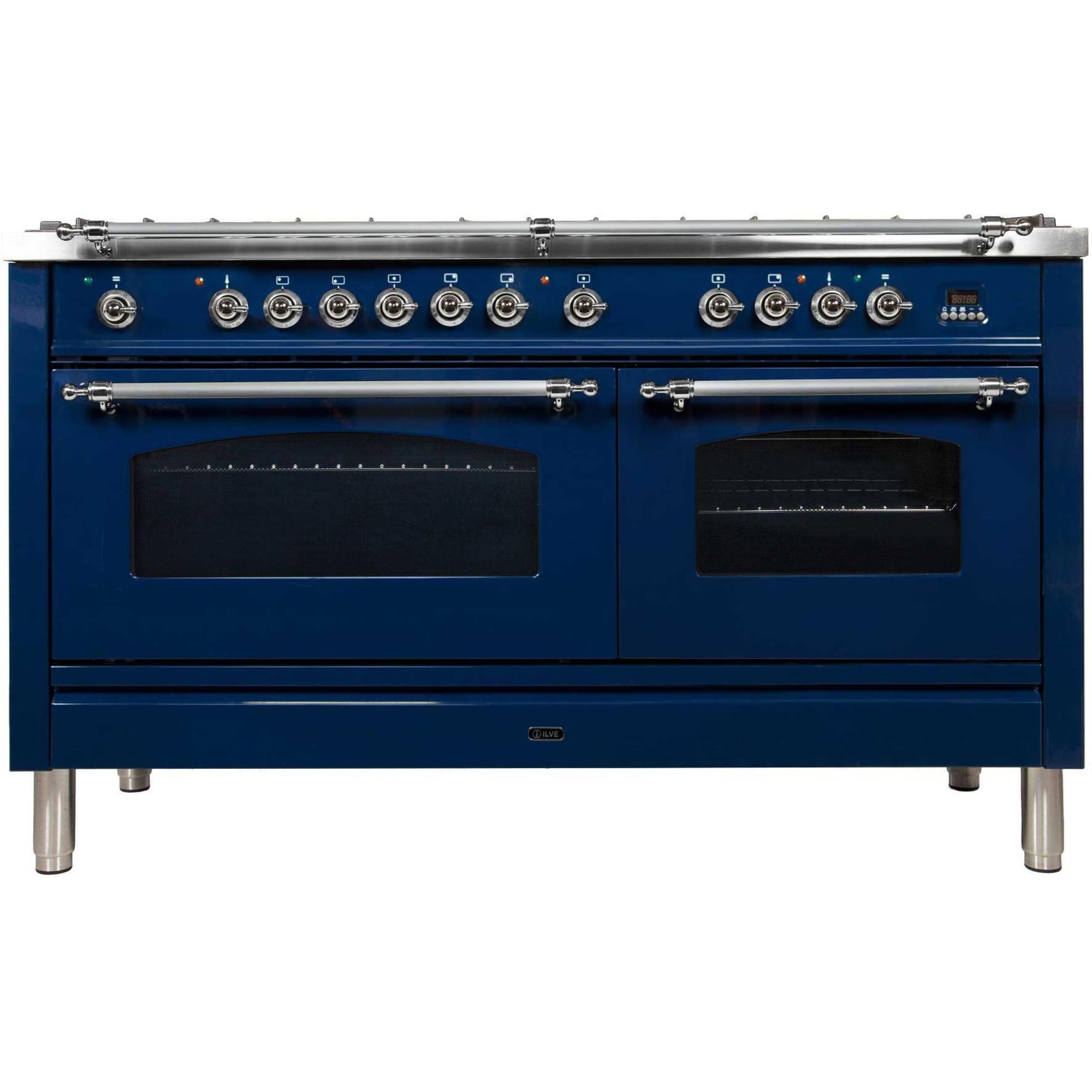 60" Nostalgie Series Double Oven Dual-Fuel Range with Griddle