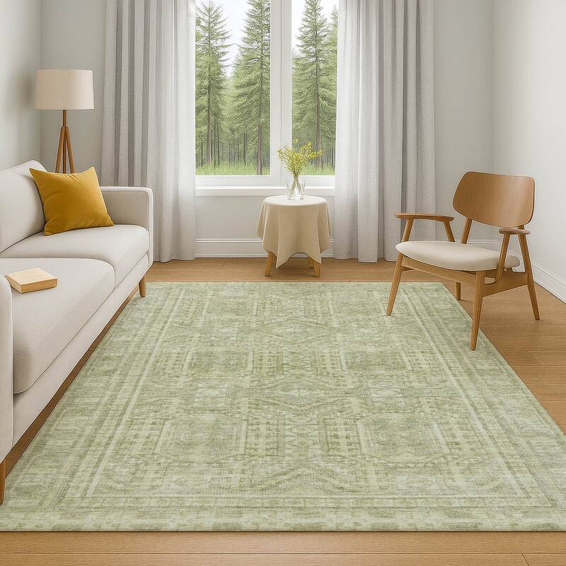 Premium Washable Super Soft Traditional Global Mayfield Rug