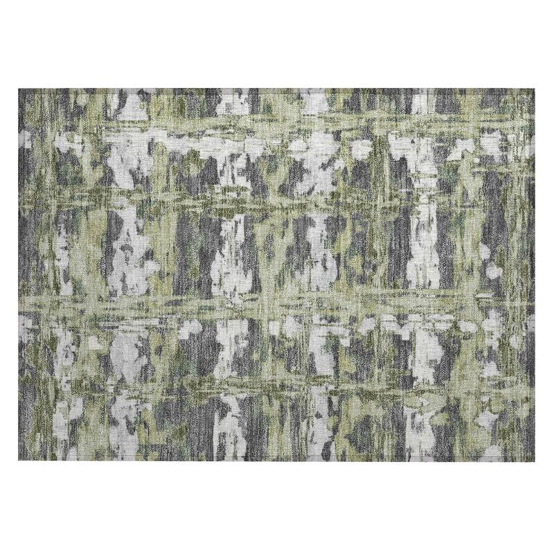 Machine Washable Indoor/ Outdoor Casual Fowler Chantille Rug