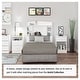 preview thumbnail 6 of 11, Prepac Astrid 6 Drawer Double Dresser for Bedroom, Wide Chest of Drawers, Bedroom Furniture, Traditional Furniture.