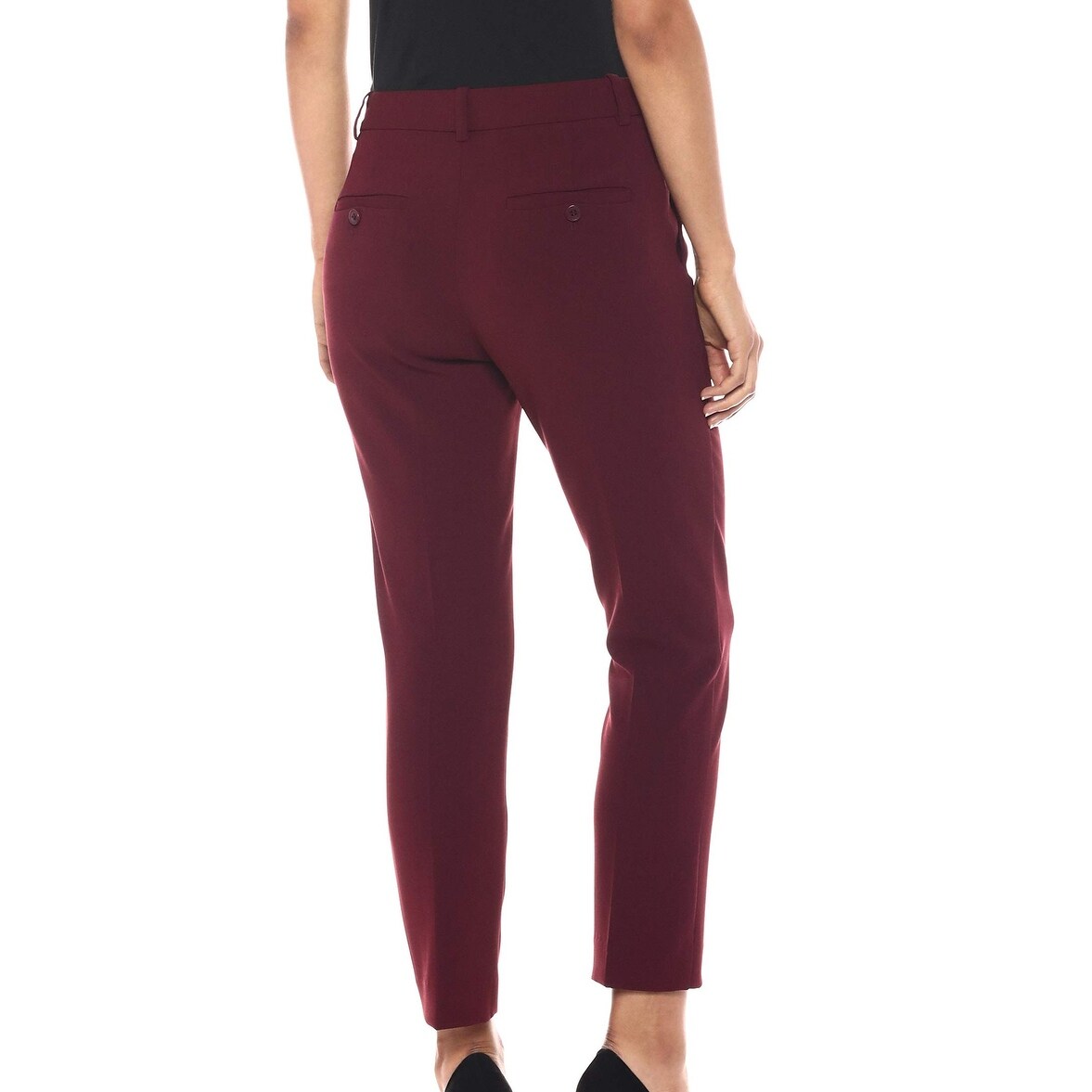 slim ankle trousers