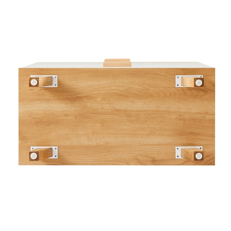 Modern Wood 4 Drawer Dresser Bedroom Storage Drawer Organizer Closet