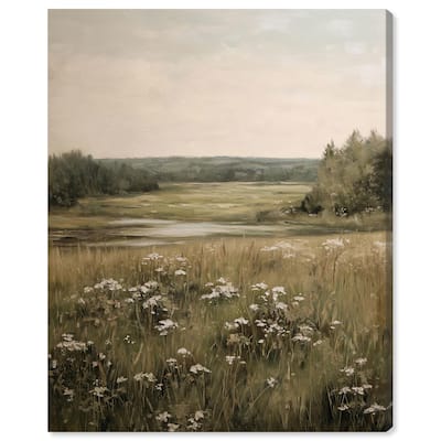 Marshland Whispers Canvas by Art Remedy, Gallery Wrapped