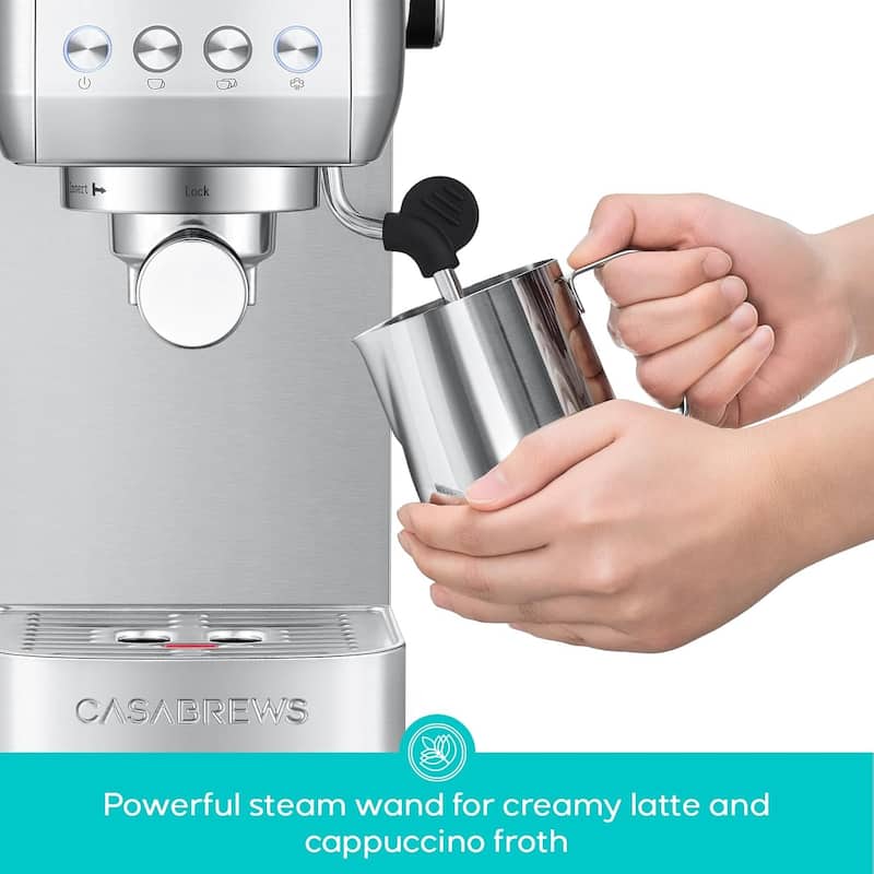 CASABREWS 20Bar Espresso Coffee Machine /W Steam Frother home