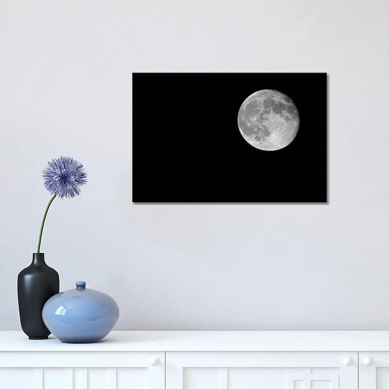 iCanvas "Full Moon, 2017 " by SVP Images Canvas Print - 12x18x1.5