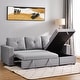preview thumbnail 2 of 7, Reversible Pull out Sleeper L-Shaped Sectional Storage Sofa Bed