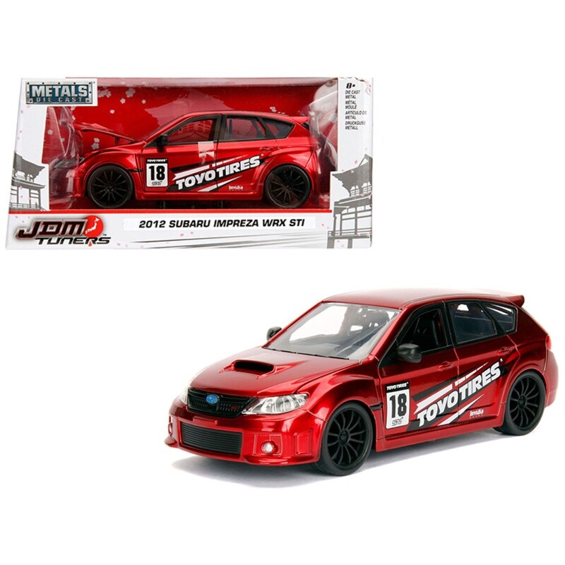jada toys subaru impreza wrx sti