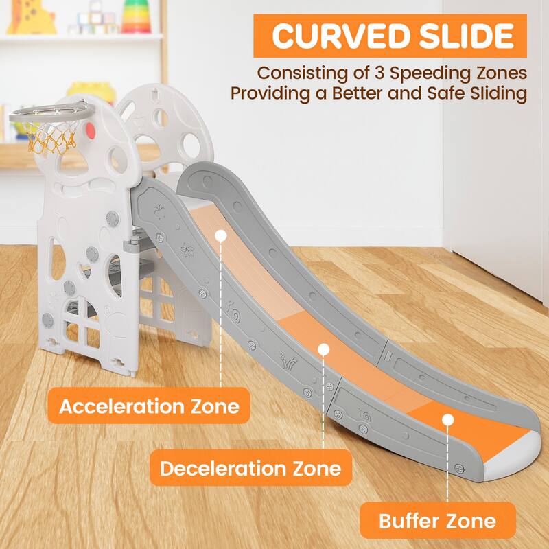 Kids Slide Toddler Slide Play Climber Slide for Toddlers 1-6