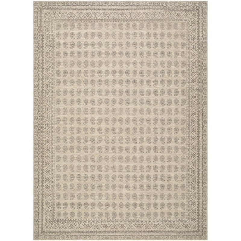 Nabela Noor Home x Livabliss Alo Traditional Area Rug - 2'7" x 7'10" - Medium Grey