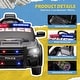 preview thumbnail 11 of 21, 12v Kids ride on police car W/Parents Remote Control,anti-collision bar,Front& top and Four wheel suspension