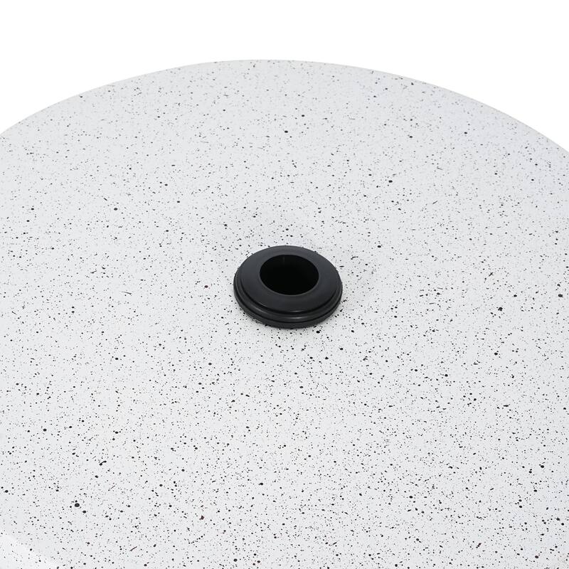 Christopher Knight Home - Tess Modern Outdoor MGO Side Table Umbrella Base with Sand-Filling Strength