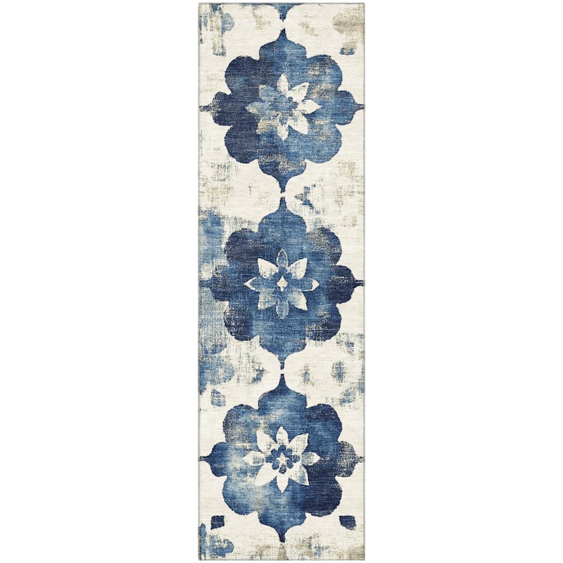Premium Washable Super Soft Modern Floral Mayfield Rug