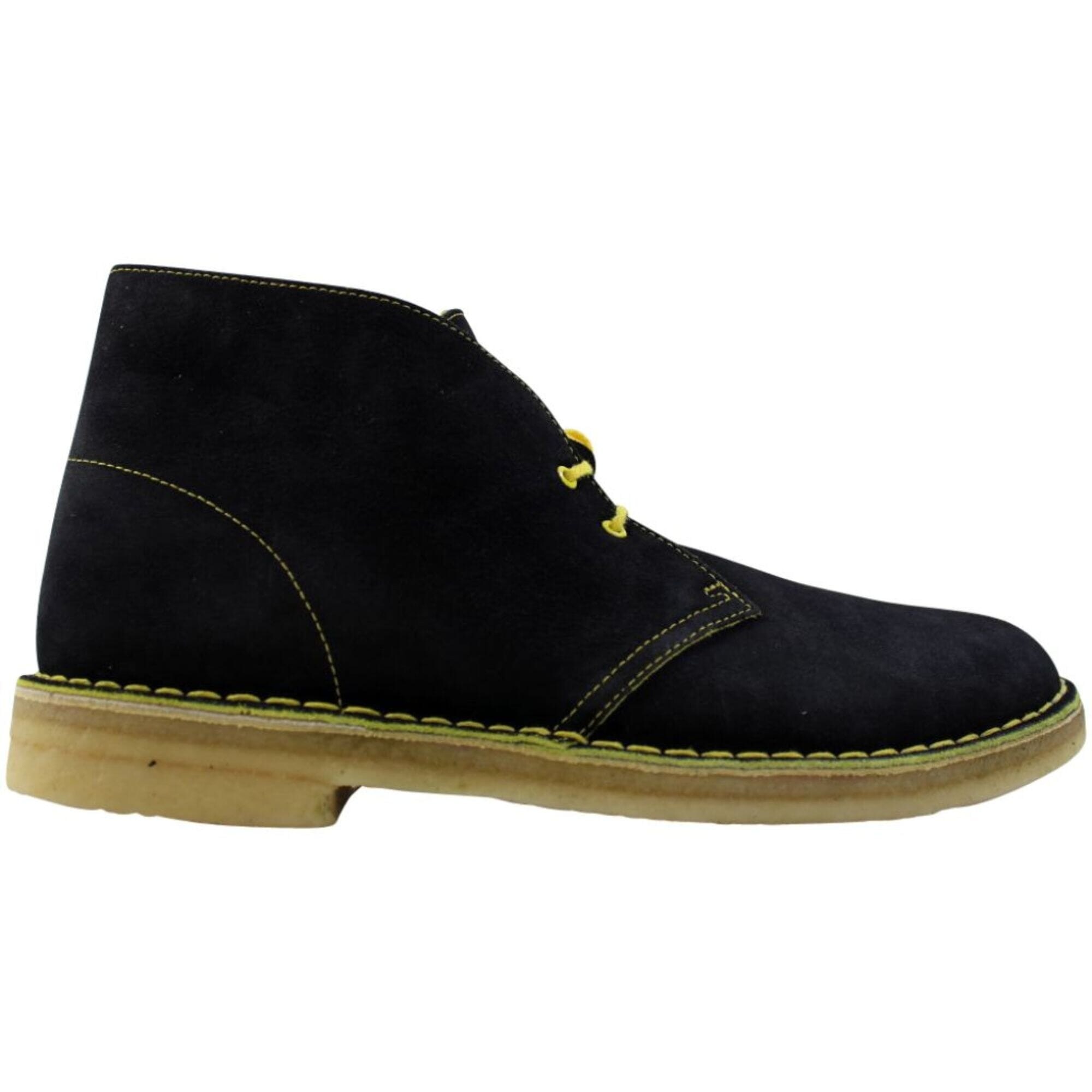 clarks desert boots mens yellow