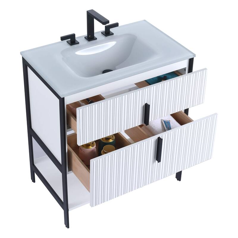 Fine Fixtures Serenity Modern bathroom vanity