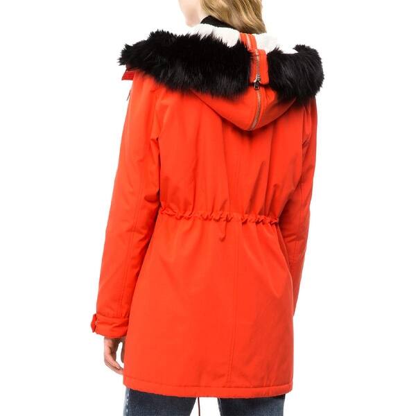 Shop Calvin Klein Jeans Womens Olivia Parka Coat Winter Hooded M
