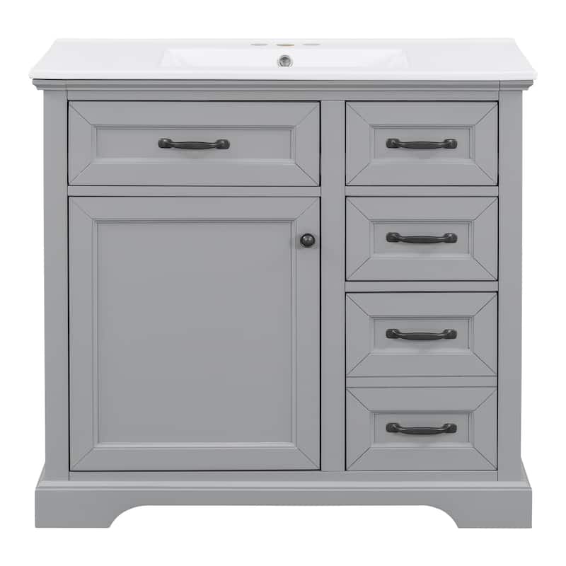 Christopher Knight Home 36" Bathroom Vanity for Elegant Storage and Style