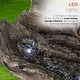 preview thumbnail 38 of 43, Alpine Corporation Outdoor Multi-Tier Rainforest Rock Waterfall Fountain with LED Lights