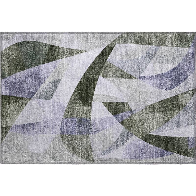 Premium Washable Super Soft Abstract Contemporary Mayfield Rug