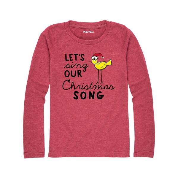 Shop Pete The Cat Let S Sing Our Christmas Song Youth Girl Long