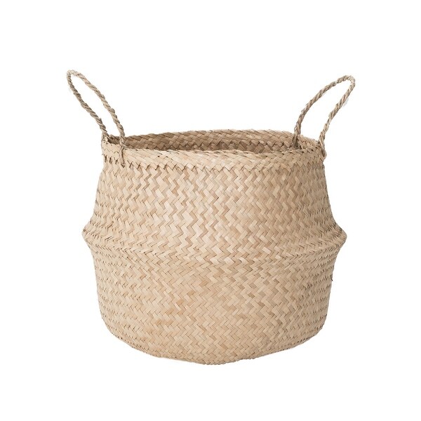 Medium and Small Natural Basket Set - Overstock - 33804027