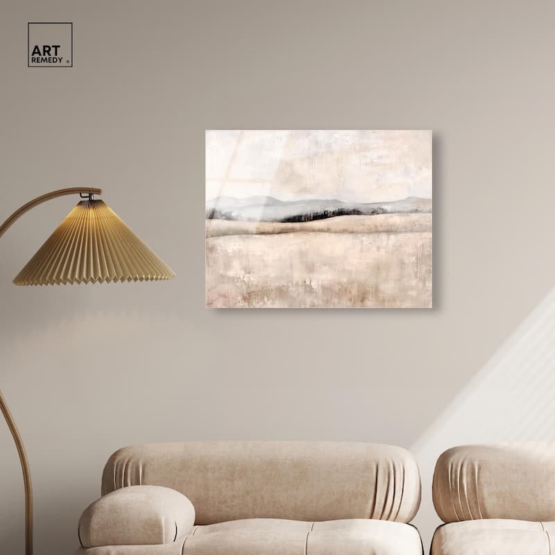 Distant Hills I Acrylic by Art Remedy, Ready to Hang