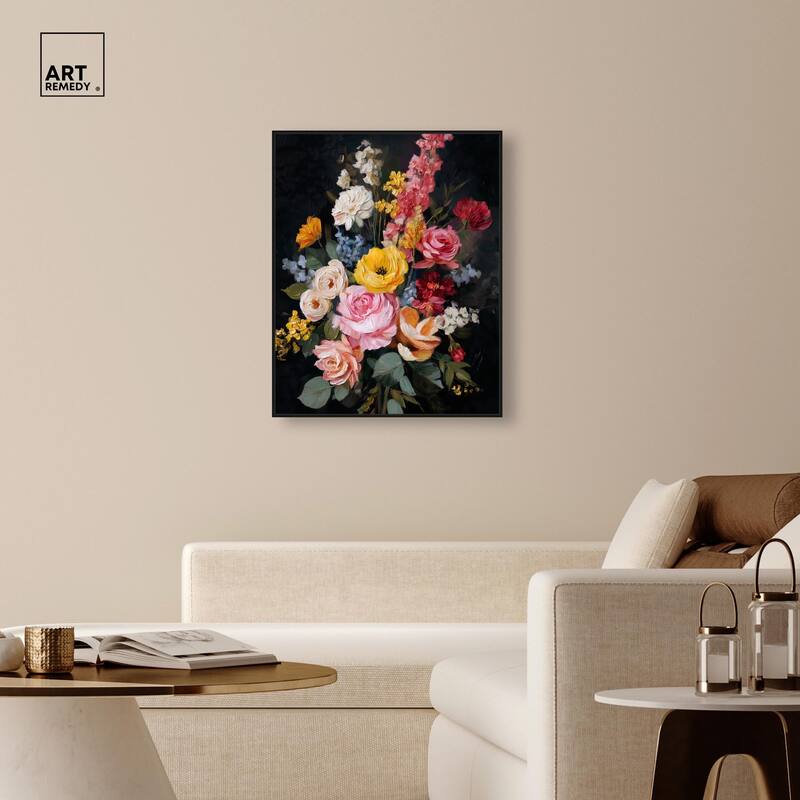 Garden Richness II Canvas by Art Remedy