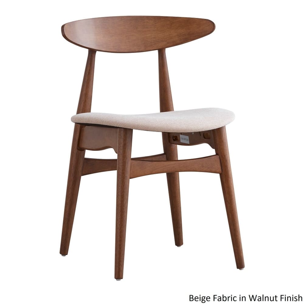 Norwegian Danish Tapered Dining Chairs (Set of 2) by iNSPIRE Q Modern