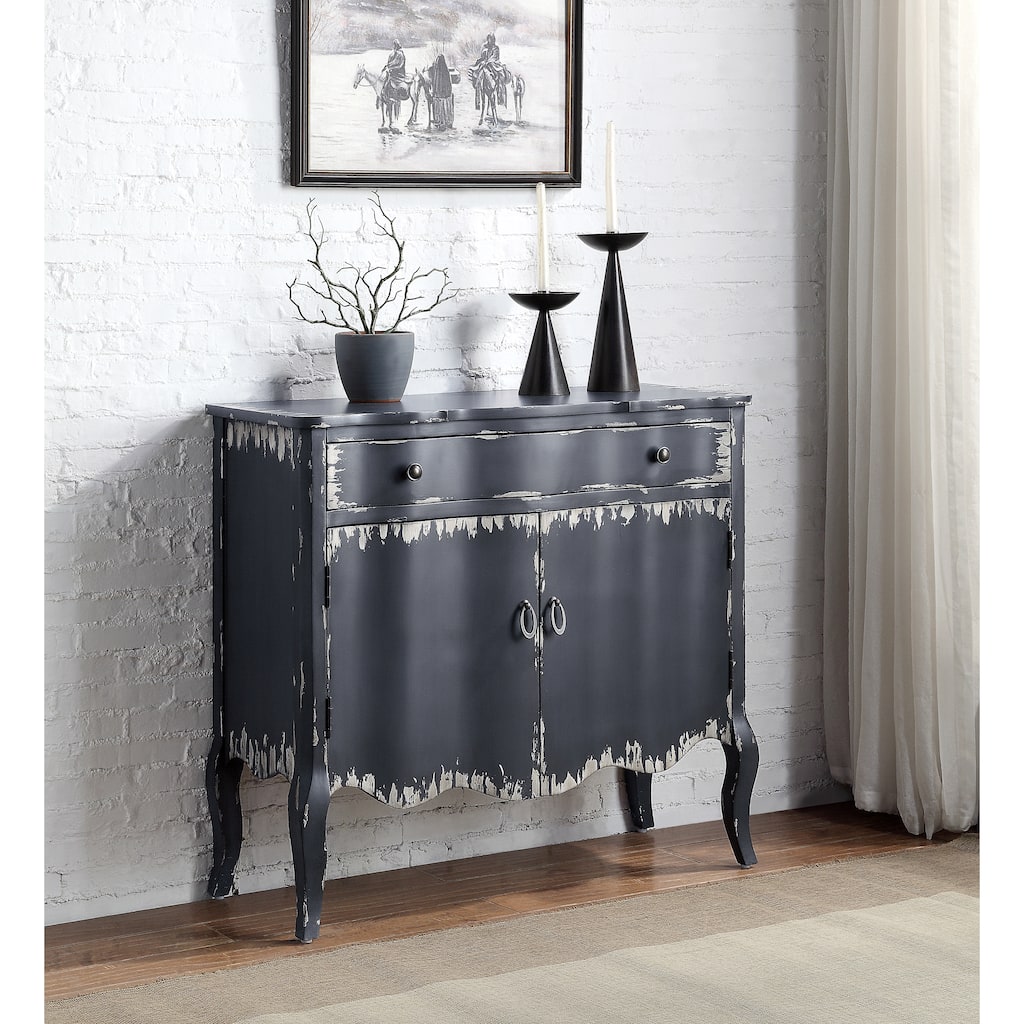 Console Table in Antique Finish