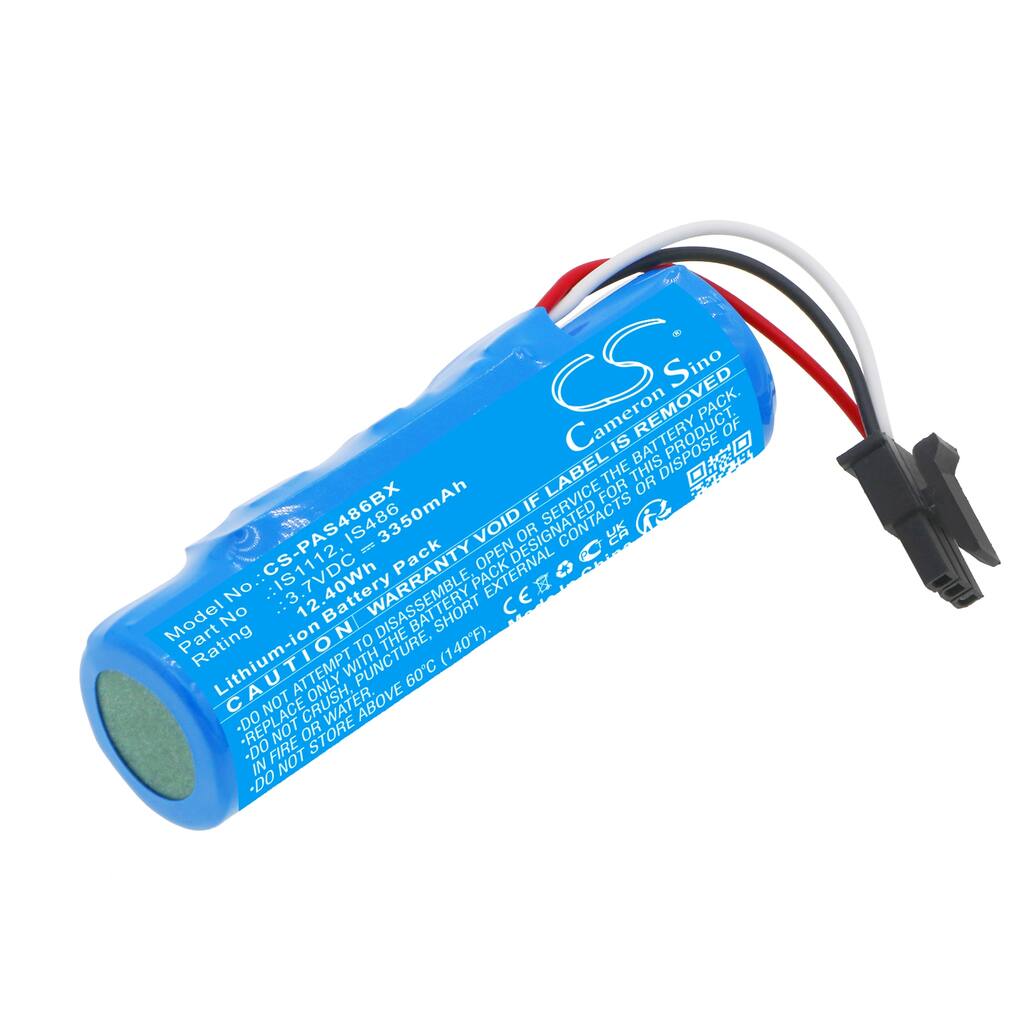 Battery for Pax S920 IS1112 IS486 Payment Terminal CS-PAS486BX 3.7v 3350mAh - Blue