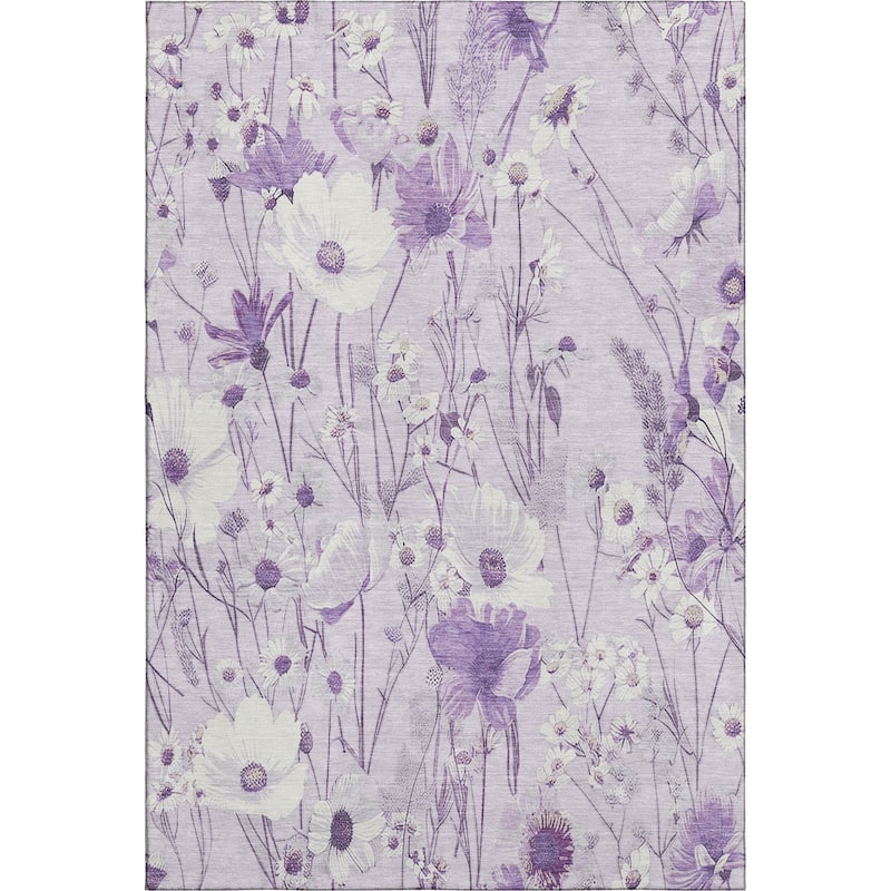 Premium Washable Super Soft Floral Mayfield Rug