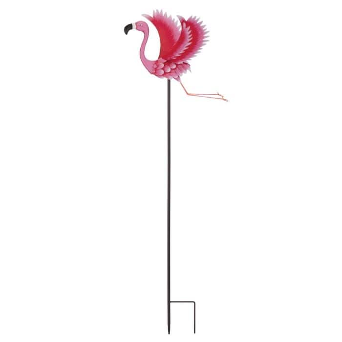 Bird Jiggly Stake - Flamingo