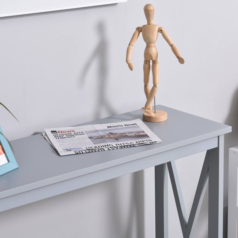 HOMCOM 2-Tier Console Table