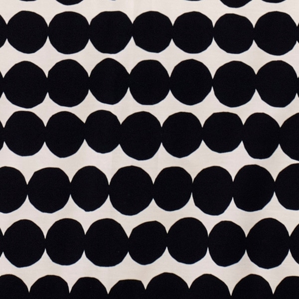 Marimekko Rasymatto Black Cotton Duvet Cover Set - On Sale - Bed