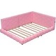 preview thumbnail 17 of 16, Full Size Teddy All-in-One Daybed w/ USB Ports Platform Upholstered Bed & LED Panel Bed Frame, Space-Saving, Easy Assembly