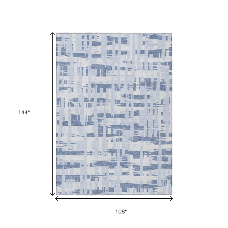 HomeRoots Striped Transitional Rectangle Outdoor Rug