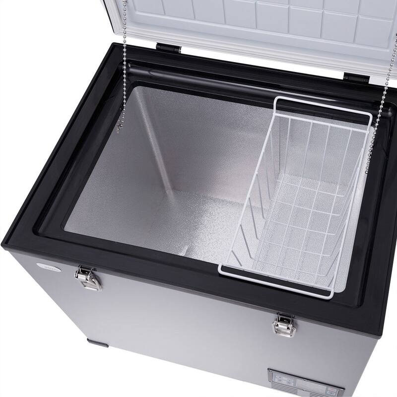 Costway 63-Quart Portable Electric Car Cooler Refrigerator / Freezer