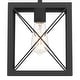 preview thumbnail 6 of 26, Acroma 1-light Farmhouse Rustic Rectangle Kitchen Island Pendant Light - 8 inches