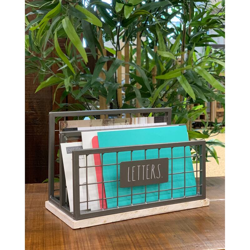 Rae Dunn Desktop Letter Holder/Sorter