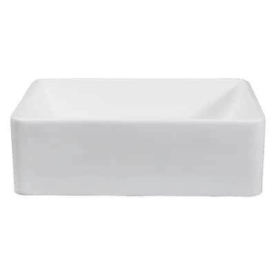 Kingston Brass Articstone 20" Rectangular Stone Composite Vessel